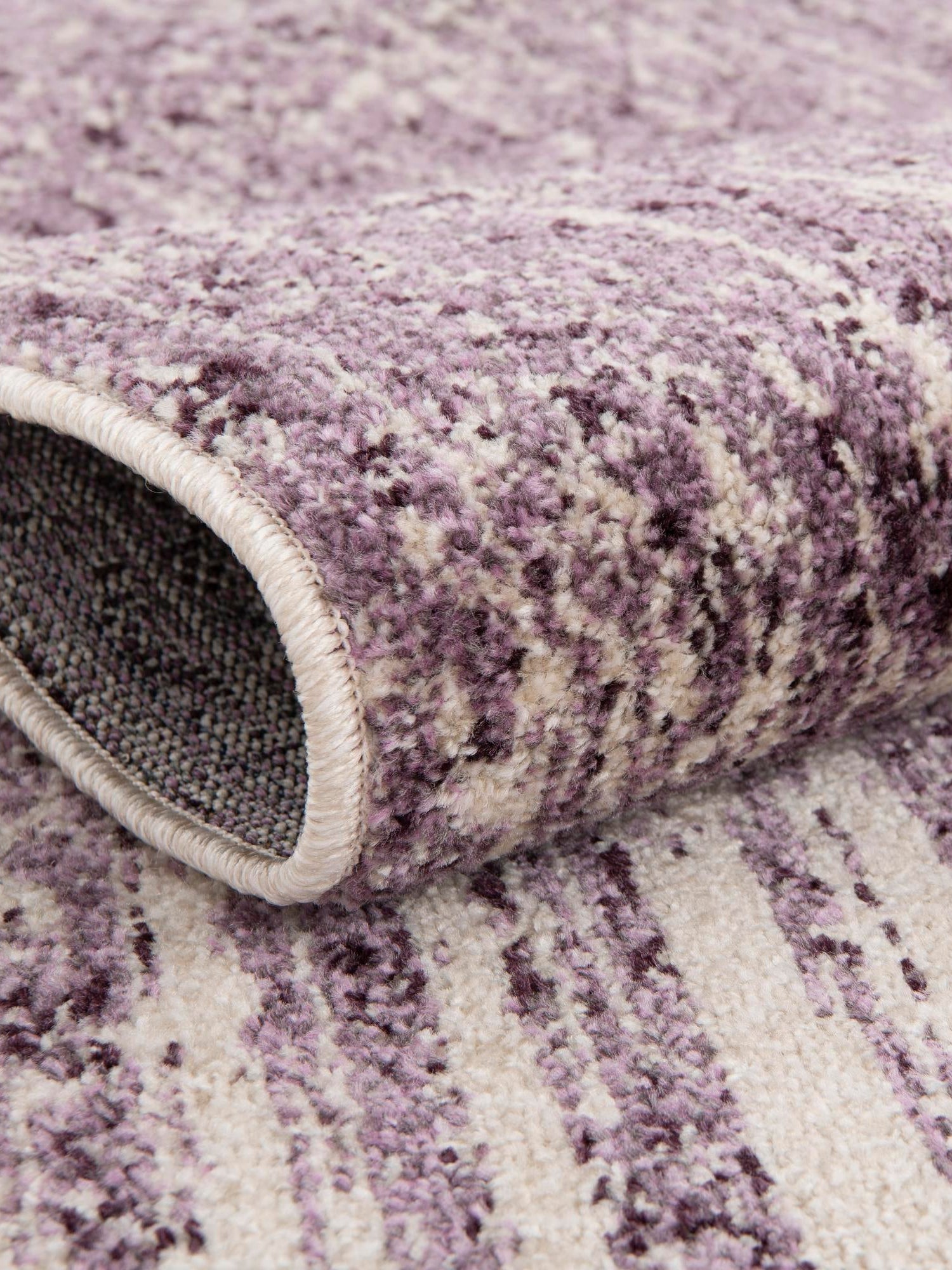 Purple 5' 3 x 8' Del Mar Rectangle Area Rug 100% Polypropylene Easy Clean Stain Resistant Vivid Modern Carpet Mat for Home Decor Interior Designing for Sale at Rug Engine