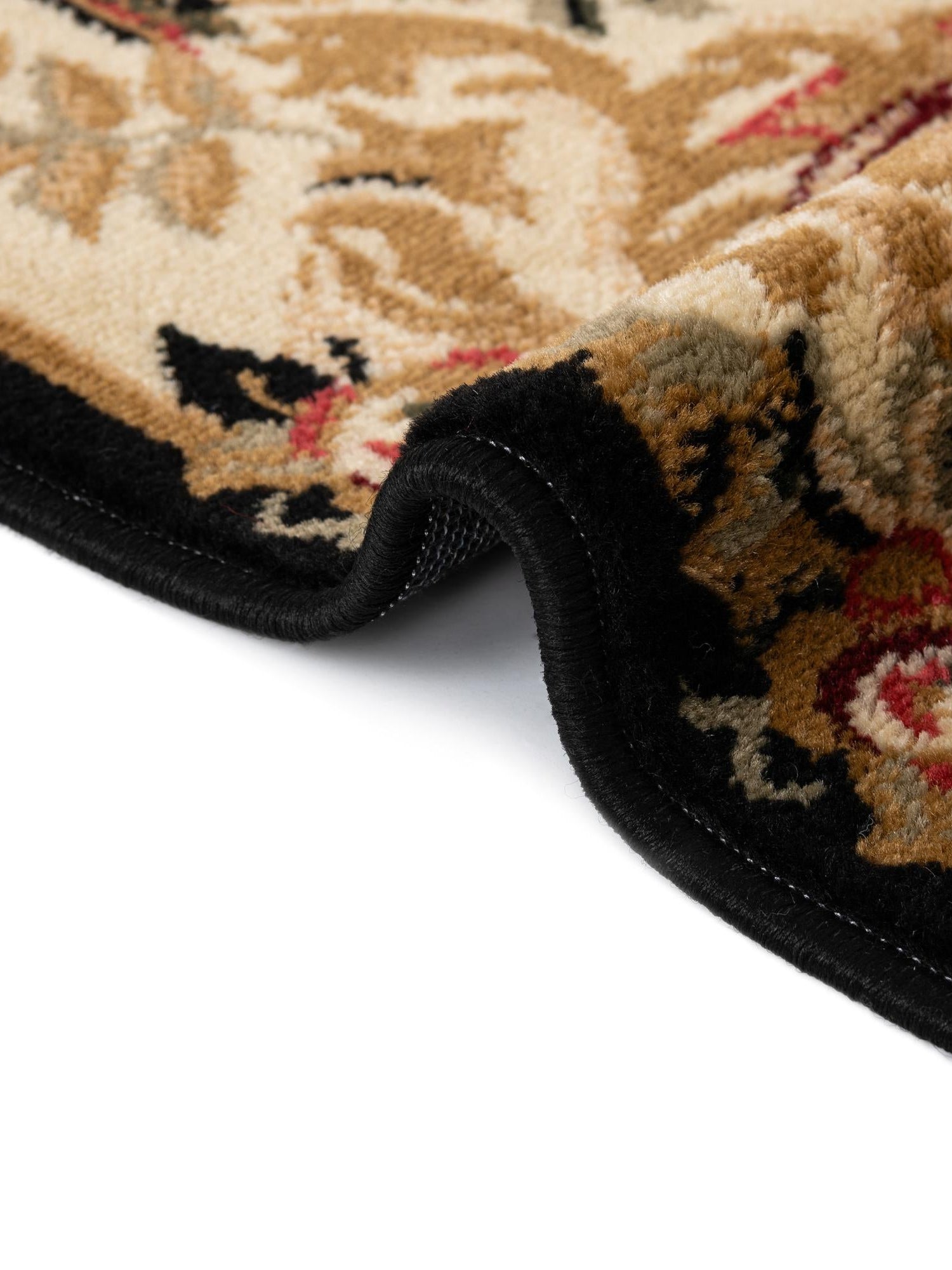 Black 9' x 12' Versailles Rectangle Area Rug