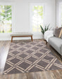Gray 7' 1 x 10' Trellis Rectangle Area Rug