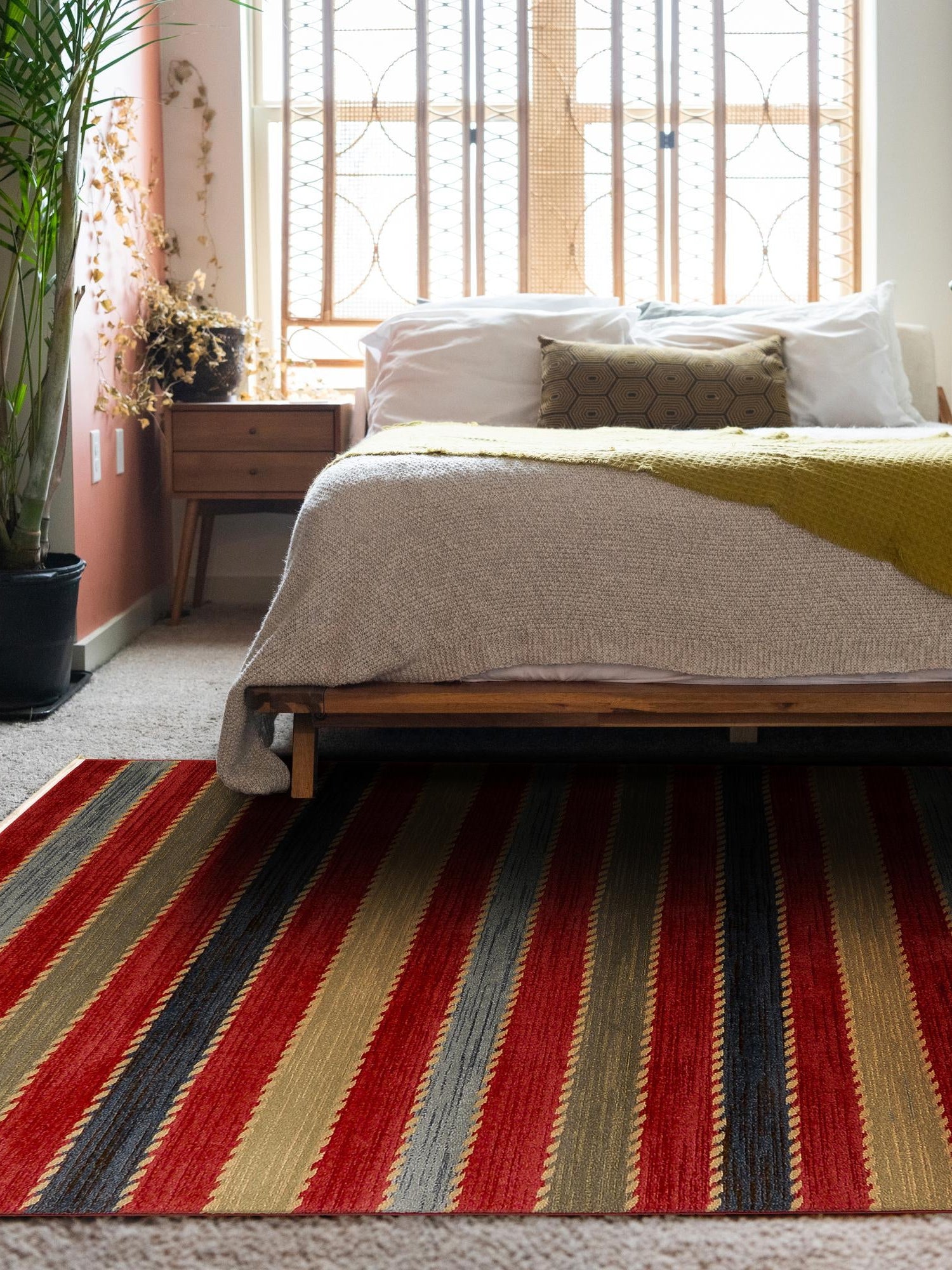 Multicolor 7' 1 x 10' Fars Rectangle Area Rug 100% Polypropylene Unique Traditional Carpet for Classical Living, Dining Room & Office Spaces for Sale at Rug Engine