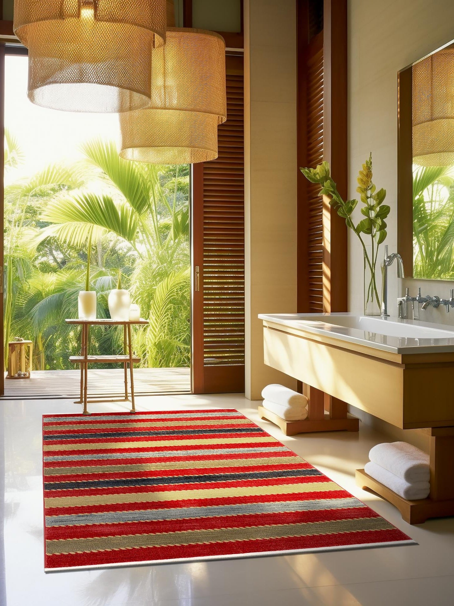 Multicolor 2' x 3' 1 Fars Rectangle Area Rug 100% Polypropylene Unique Traditional Carpet for Classical Living, Dining Room & Office Spaces for Sale at Rug Engine