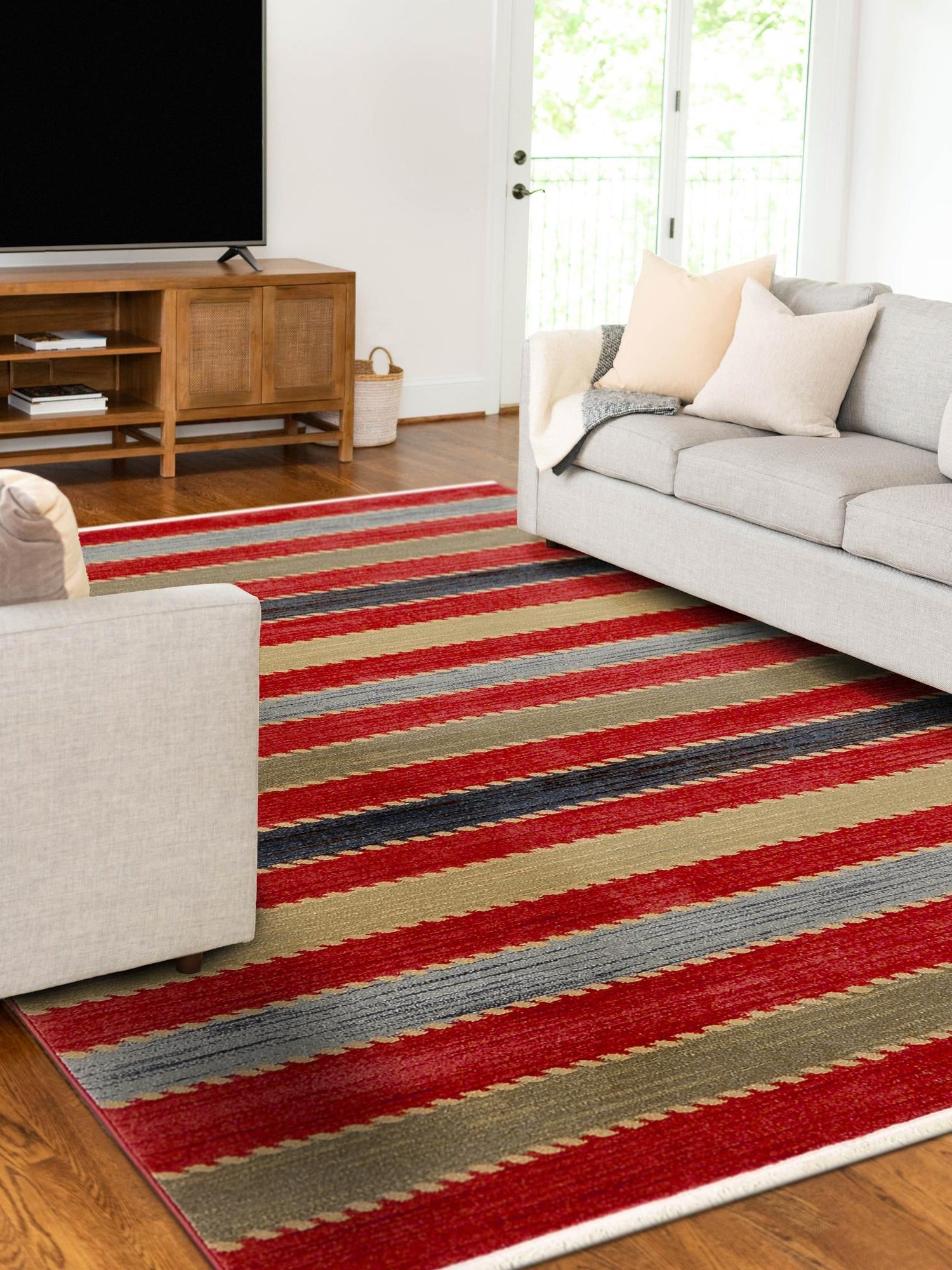 Multicolor 8' x 11' Fars Rectangle Area Rug 100% Polypropylene Unique Traditional Carpet for Classical Living, Dining Room & Office Spaces for Sale at Rug Engine