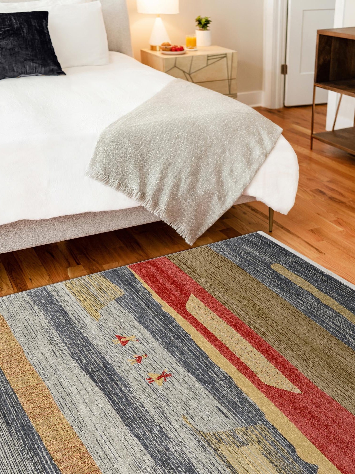 Blue 7' 1 x 10' Fars Rectangle Area Rug 100% Polypropylene Unique Traditional Carpet for Classical Living, Dining Room & Office Spaces for Sale at Rug Engine