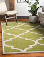 Green 3' 3 x 5' 3 Trellis Rectangle Area Rug