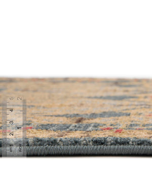 Navy Blue 7' 1 x 7' 1 Edinburgh Round Area Rug 100% Polypropylene Easy Clean With Cotton Backing Traditional Classic Design Carpet for Living, Dining Room, Office for Sale at Rug Engine