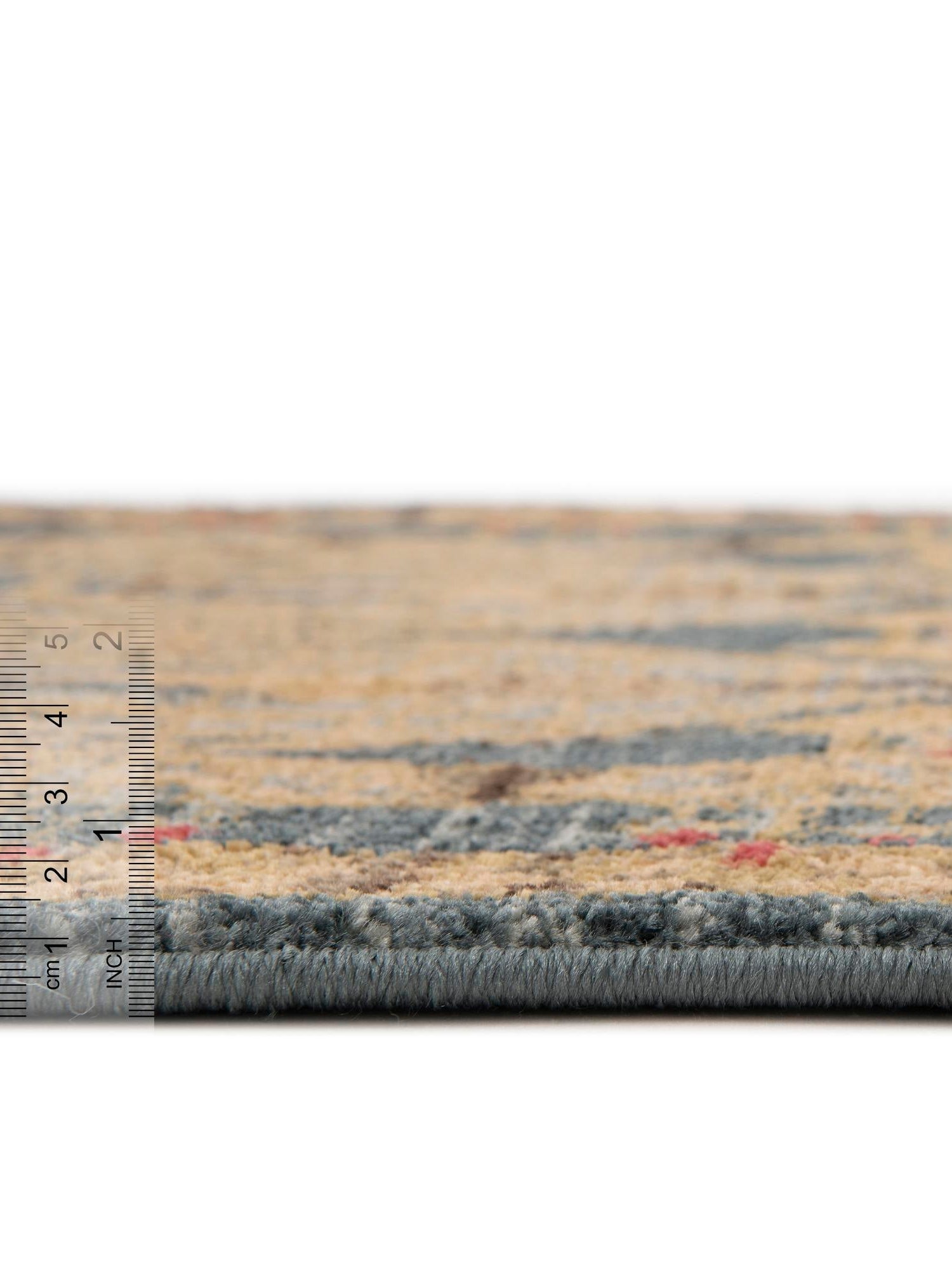 Navy Blue 3' 1 x 3' 1 Edinburgh Round Area Rug 100% Polypropylene Easy Clean With Cotton Backing Traditional Classic Design Carpet for Living, Dining Room, Office for Sale at Rug Engine