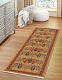 Tan 2' 7 x 10' Fars Runner Area Rug 100% Polypropylene Unique Traditional Carpet for Classical Living, Dining Room & Office Spaces for Sale at Rug Engine