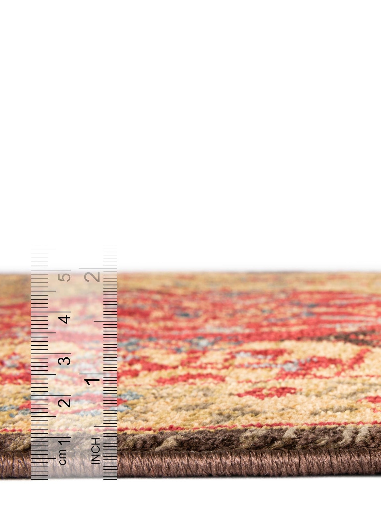 Multicolor 7' 1 x 10' Edinburgh Rectangle Area Rug 100% Polypropylene Easy Clean With Cotton Backing Traditional Classic Design Carpet for Living, Dining Room, Office for Sale at Rug Engine