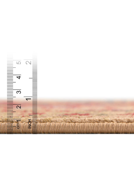 Tan 2' 7 x 10' Edinburgh Runner Area Rug 100% Polypropylene Easy Clean With Cotton Backing Traditional Classic Design Carpet for Living, Dining Room, Office for Sale at Rug Engine