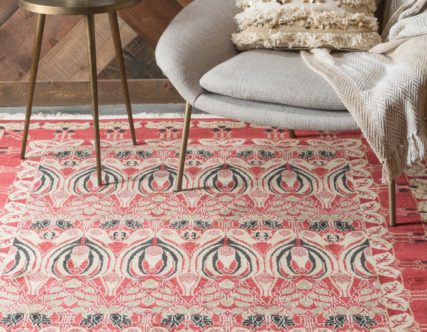 Rust Red 5' 1 x 8' Edinburgh Rectangle Area Rug 100% Polypropylene Easy Clean With Cotton Backing Traditional Classic Design Carpet for Living, Dining Room, Office for Sale at Rug Engine