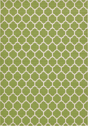 Light Green 7' 1 x 10' Trellis Rectangle Area Rug