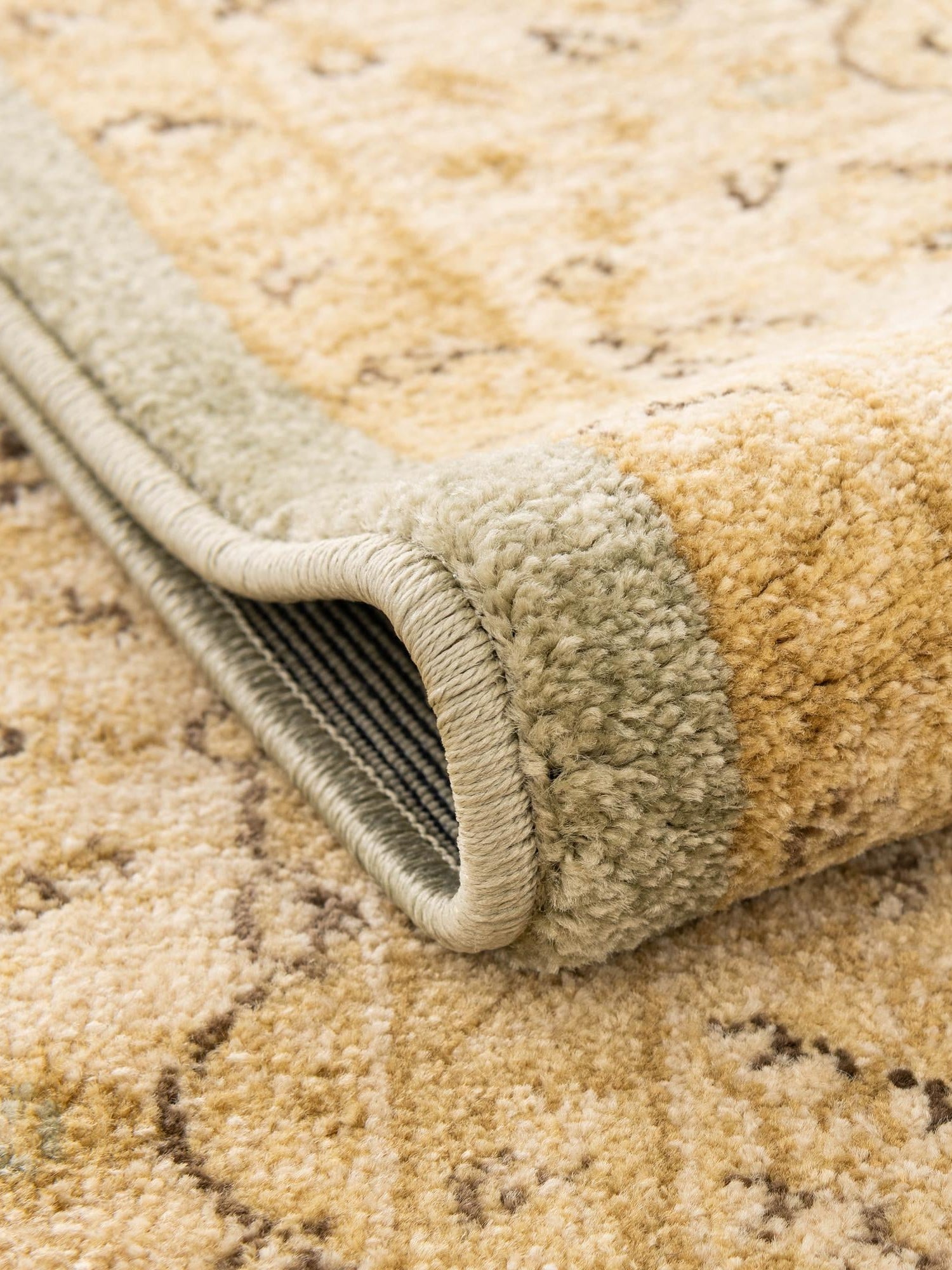 Light Green 8' x 11' Edinburgh Rectangle Area Rug 100% Polypropylene Easy Clean With Cotton Backing Traditional Classic Design Carpet for Living, Dining Room, Office for Sale at Rug Engine