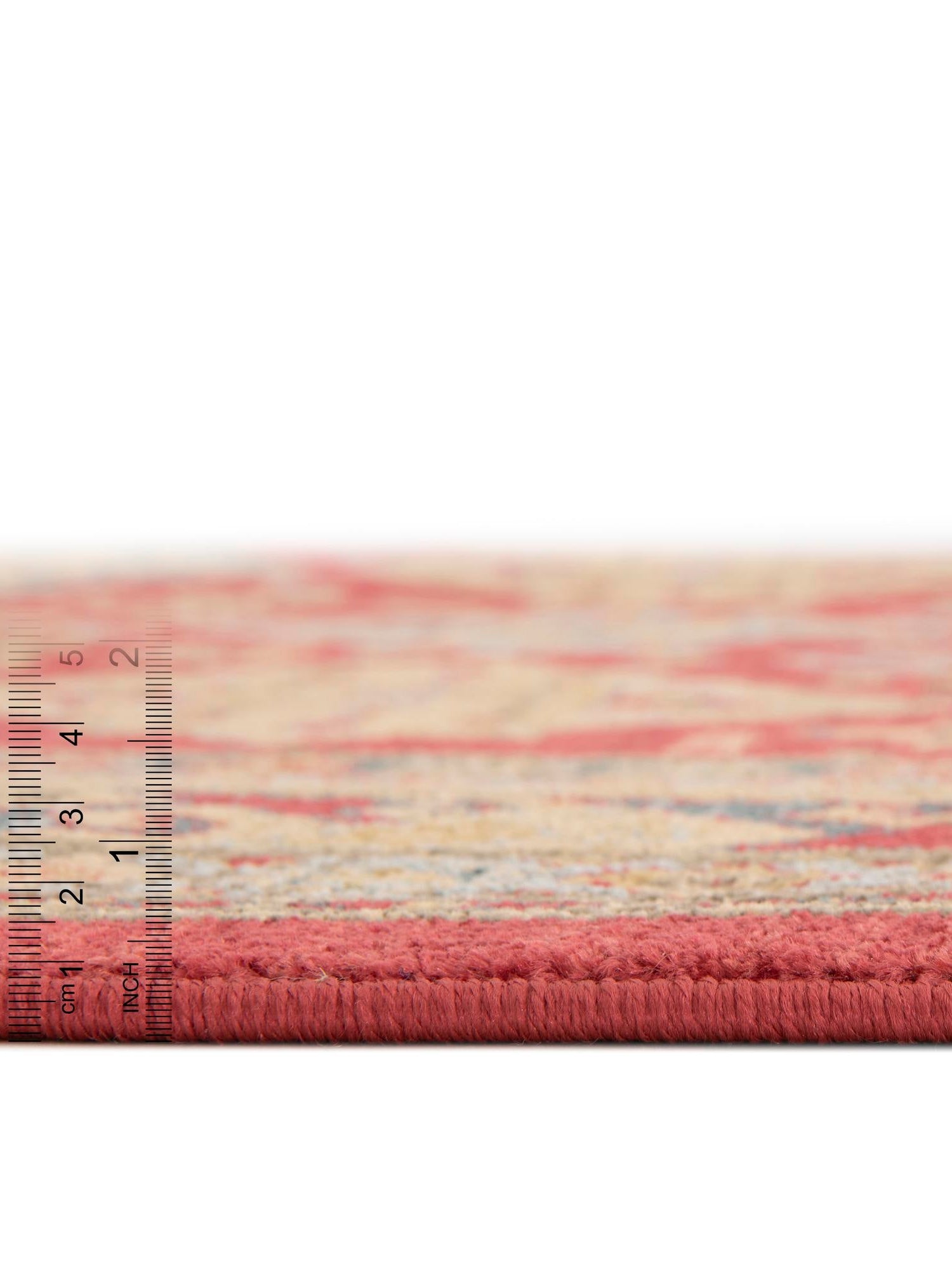 Red 9' x 12' Sahand Rectangle Area Rug