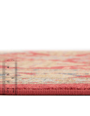 Red 9' x 12' Sahand Rectangle Area Rug