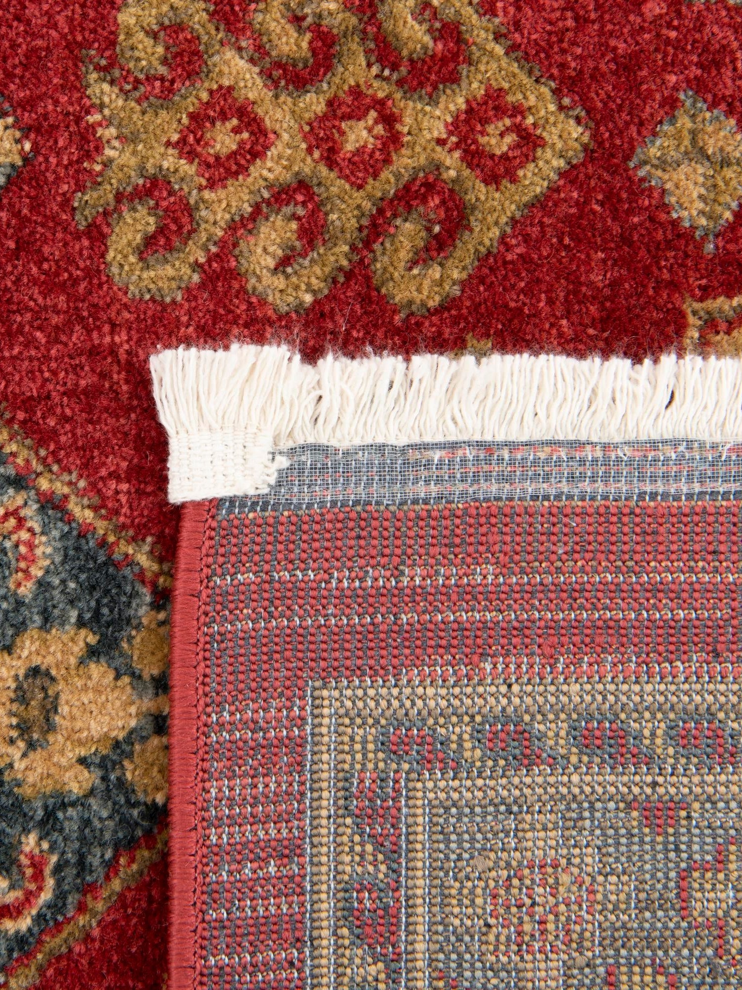 Red 10' x 13' 1 Sahand Rectangle Area Rug Affordable Easy Clean Traditional Design Durable Carpet for Home Interior Design Living Room Dining Office for Sale at Rug Engine