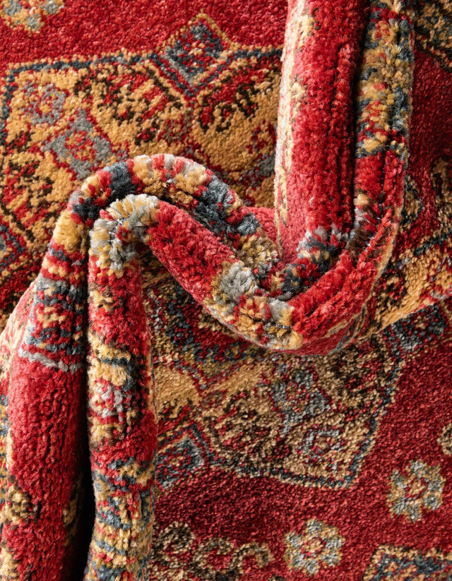 Red 10' 6 x 16' 5 Sahand Rectangle Area Rug Affordable Easy Clean Traditional Design Durable Carpet for Home Interior Design Living Room Dining Office for Sale at Rug Engine