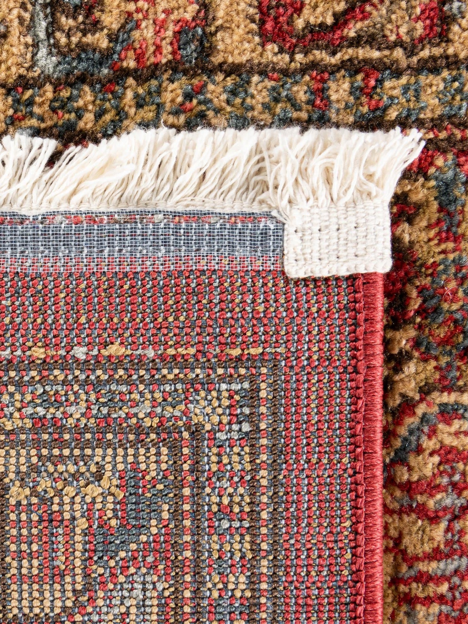 Red 3' 1 x 5' 3 Sahand Rectangle Area Rug Affordable Easy Clean Traditional Design Durable Carpet for Home Interior Design Living Room Dining Office for Sale at Rug Engine