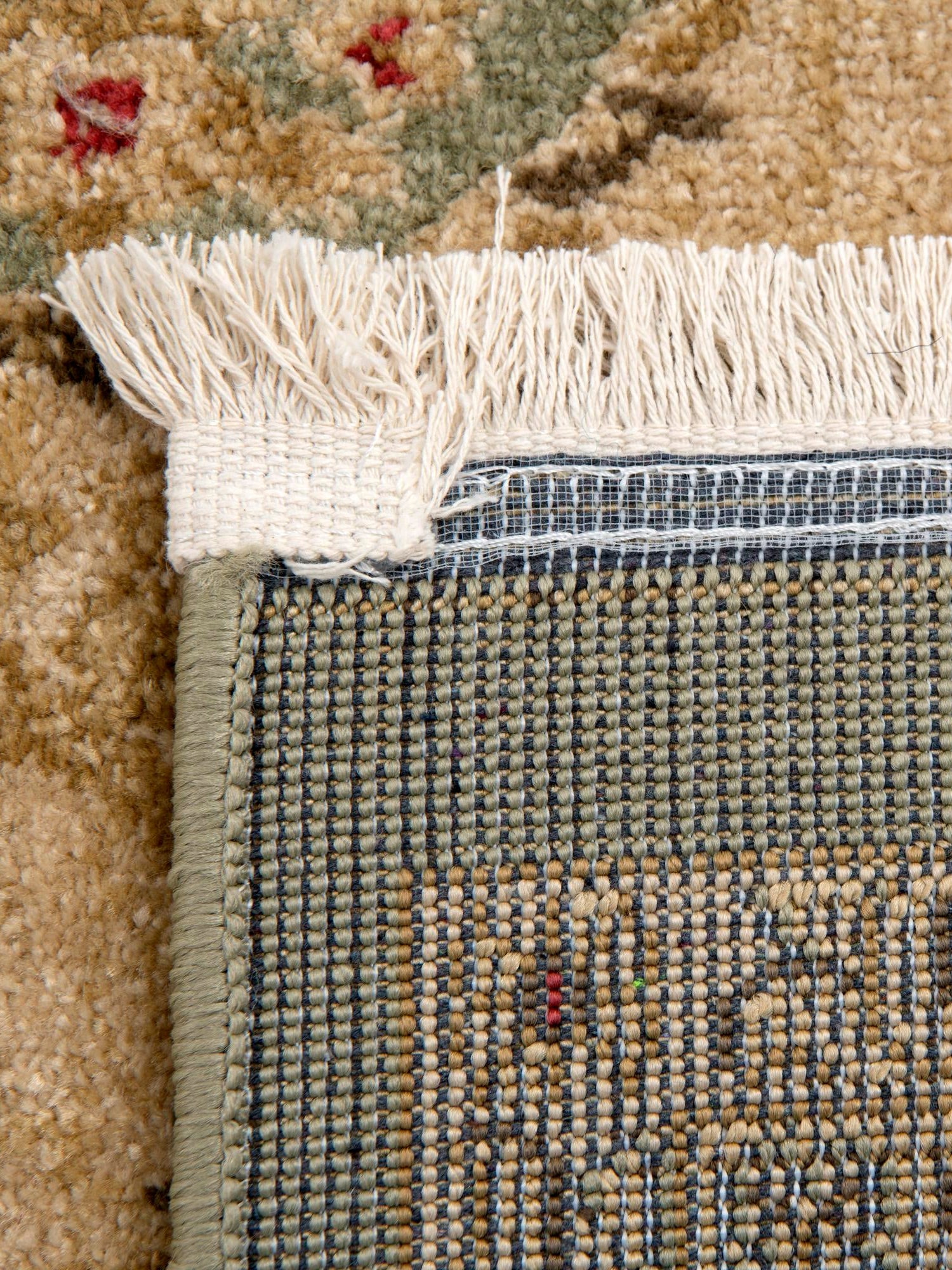 Light Green 10' 6 x 16' 5 Edinburgh Rectangle Area Rug 100% Polypropylene Easy Clean With Cotton Backing Traditional Classic Design Carpet for Living, Dining Room, Office for Sale at Rug Engine