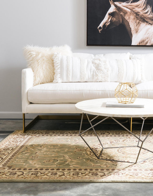 Light Green 3' 1 x 5' 3 Versailles Rectangle Rug
