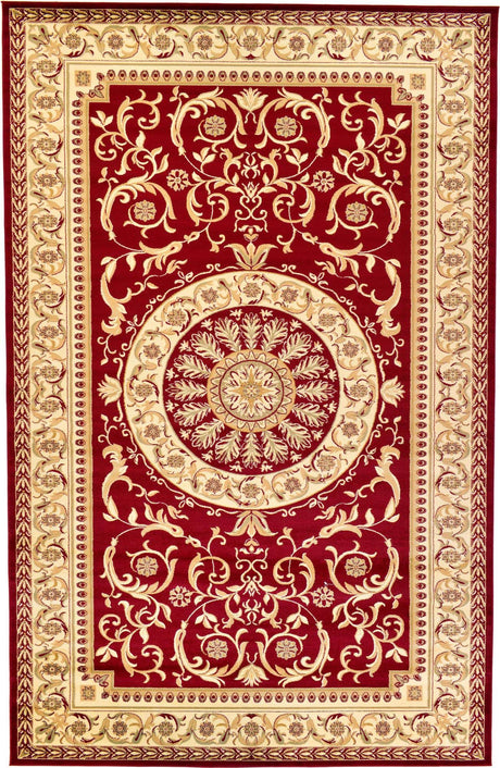 Red 10' 6 x 16' 5 Versailles Rectangle Area Rug