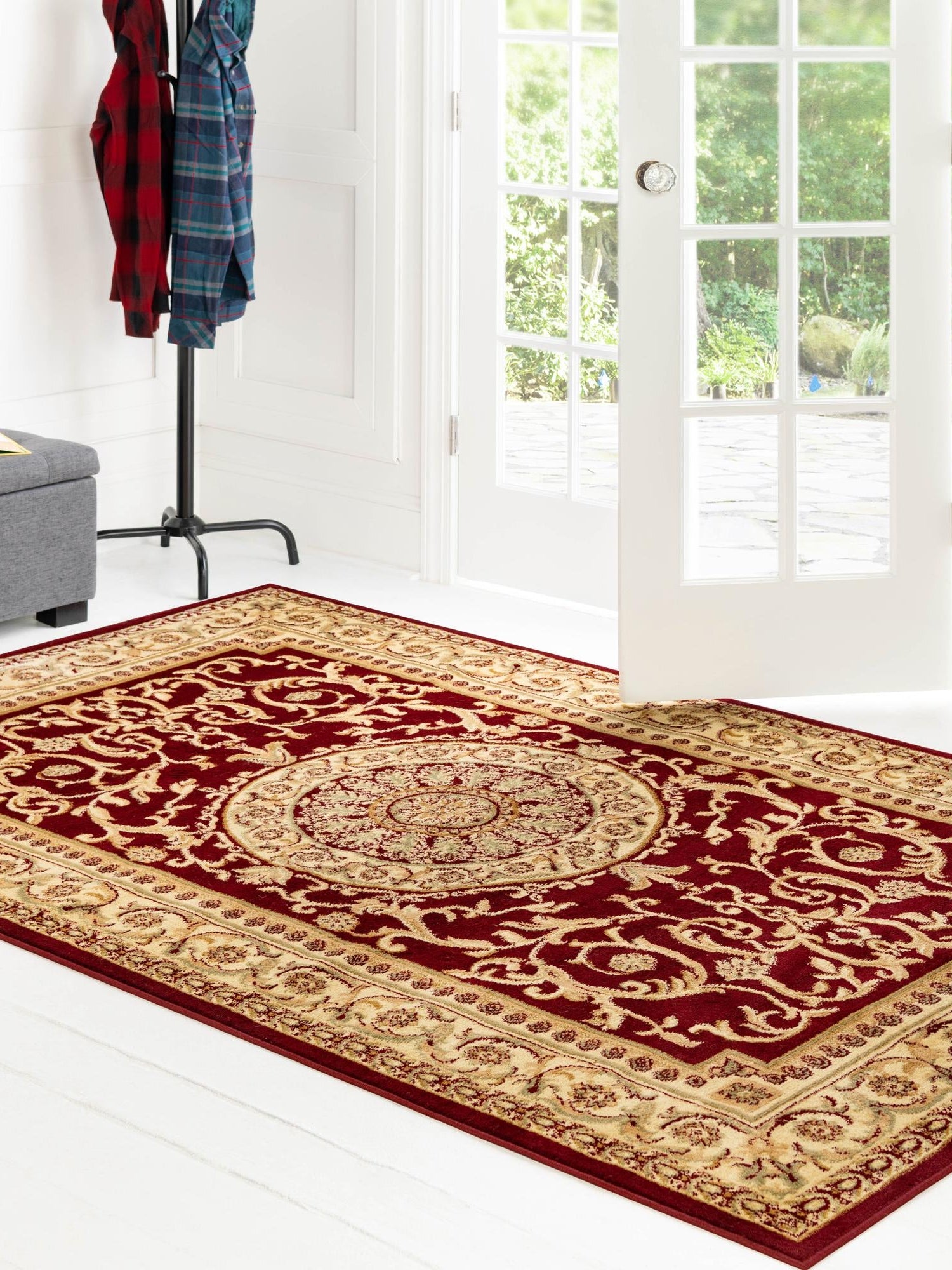 Red 7' 1 x 10' Versailles Rectangle Area Rug