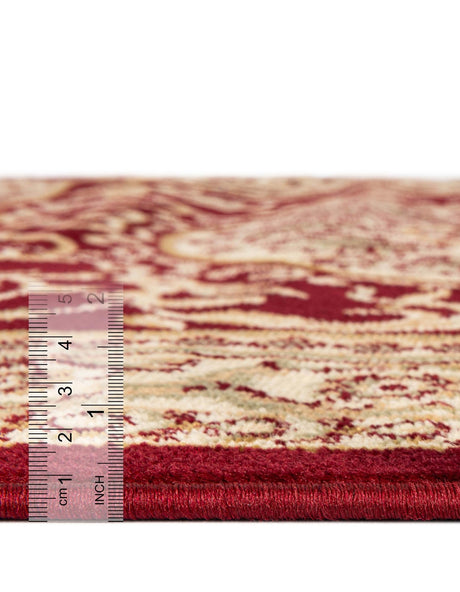 Red 10' 6 x 16' 5 Versailles Rectangle Area Rug Classic Traditional Motif Indoor Carpet for Hallways, Dining Rooms, Bedrooms, Living Room, Office for Sale at Rug Engine