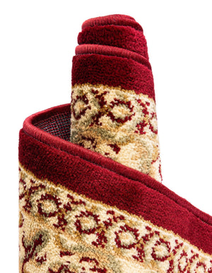 Red 7' 10 x 11' Versailles Rectangle Area Rug