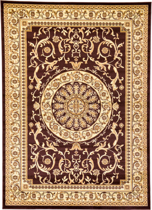 Brown 7' 1 x 10' Versailles Rectangle Area Rug