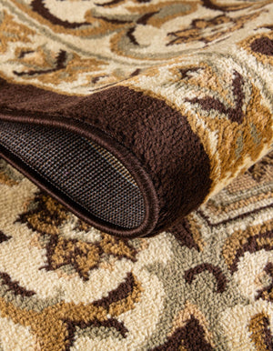Brown 5' 3 x 8' Versailles Rectangle Area Rug