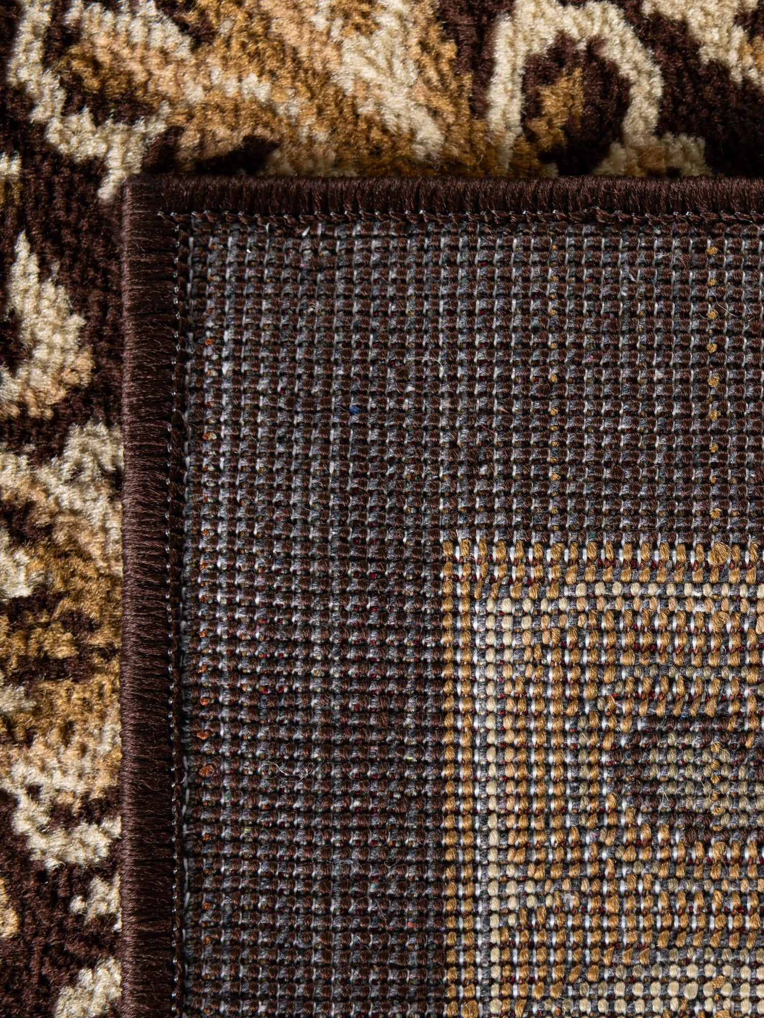 Brown 5' 3 x 8' Versailles Rectangle Area Rug