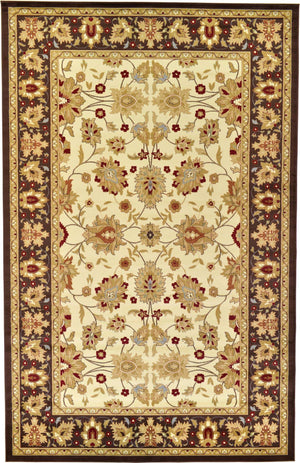 Cream 10' 6 x 16' 5 Voyage Rectangle Area Rug