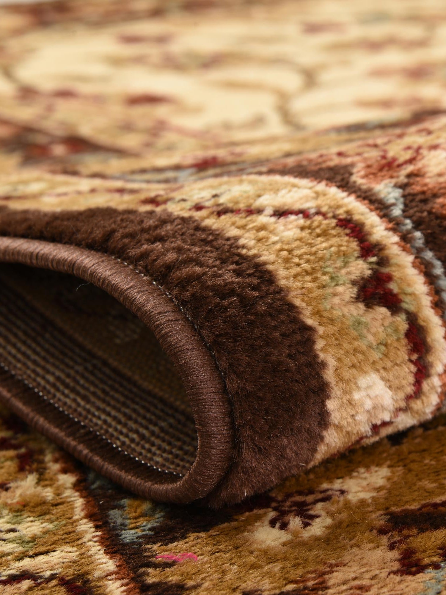 Cream 9' x 12' Voyage Rectangle Area Rug