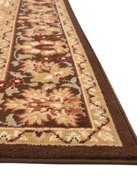 Cream 9' x 12' Voyage Rectangle Area Rug Persian Inspired Classic Traditional Design Durable Carpet Mat for Home Interior Design for Sale at Rug Engine