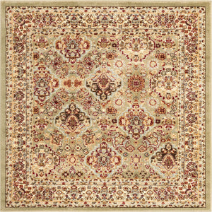 Light Green 4' 1 x 4' 1 Voyage Square Area Rug