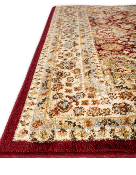Red 10' 6 x 16' 5 Voyage Rectangle Area Rug Persian Inspired Classic Traditional Design Durable Carpet Mat for Home Interior Design for Sale at Rug Engine