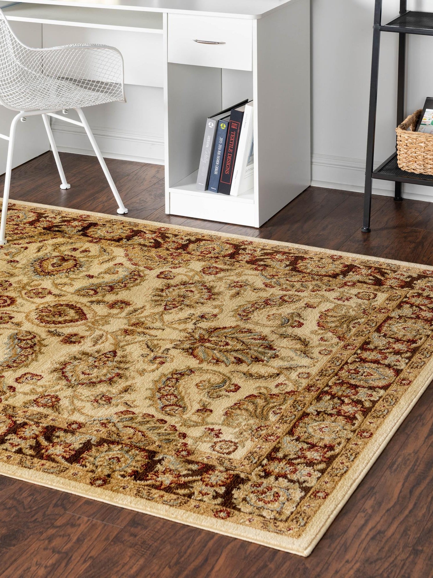 Cream 10' 6 x 16' 5 Voyage Rectangle Area Rug