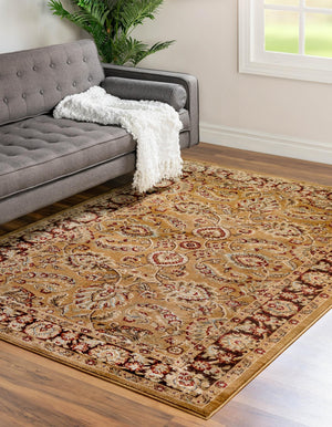 Tan 10' 6 x 16' 5 Voyage Rectangle Area Rug