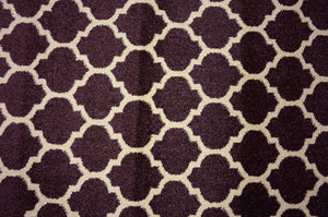 Purple 2' 7 x 19' 8 Trellis Runner Area Rug