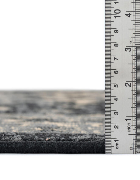 Black 7' 10 x 10' Taftan Rectangle Area Rug