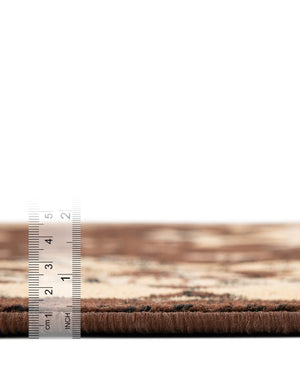 Brown 3' 1 x 16' 5 Taftan Runner Rug