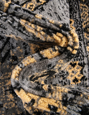 Gray 4' 1 x 6' 1 Taftan Rectangle Area Rug