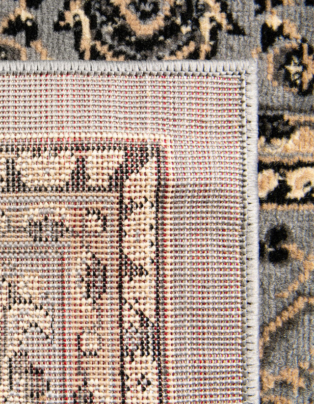 Gray 4' 1 x 6' 1 Sialk Hill Rectangle Area Rug 100% Polypropylene Durable Easy Clean Classic Traditional Design Carpet for Interior Design for Sale at Rug Engine