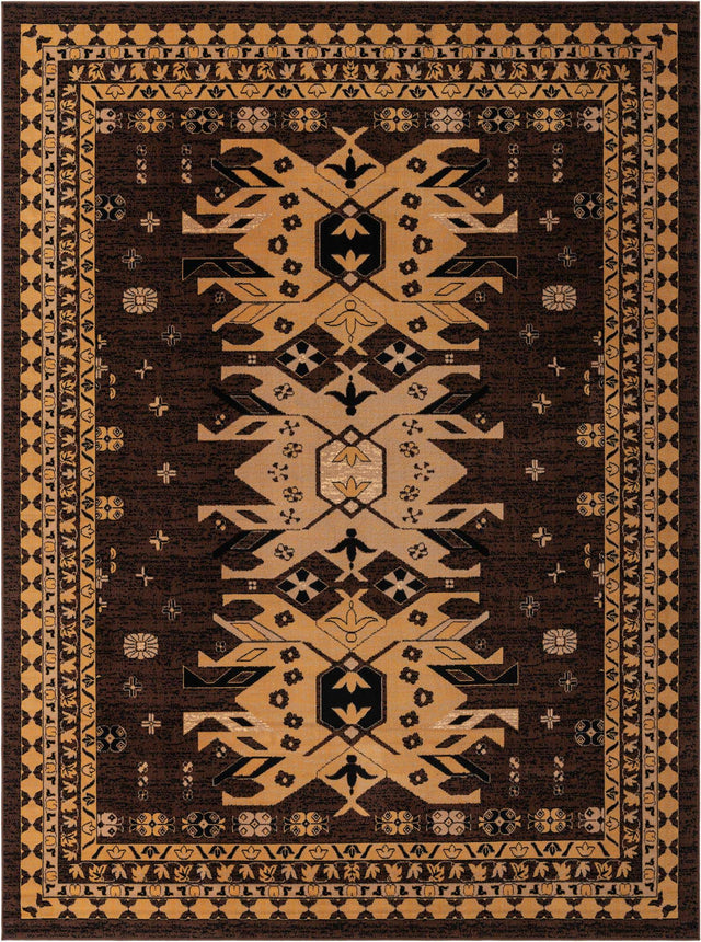 Brown 10' x 13' 1 Taftan Rectangle Area Rug