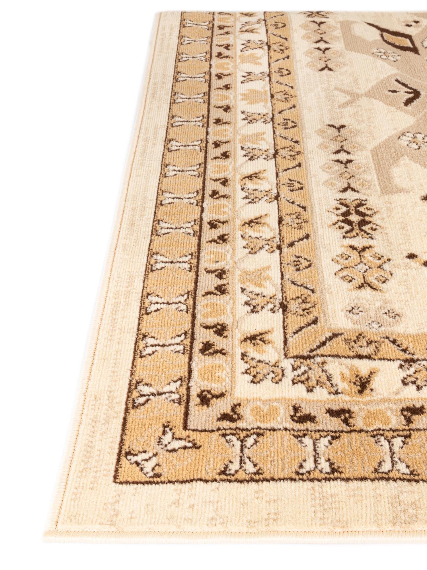 Ivory 2' x 3' 1 Taftan Rectangle Area Rug