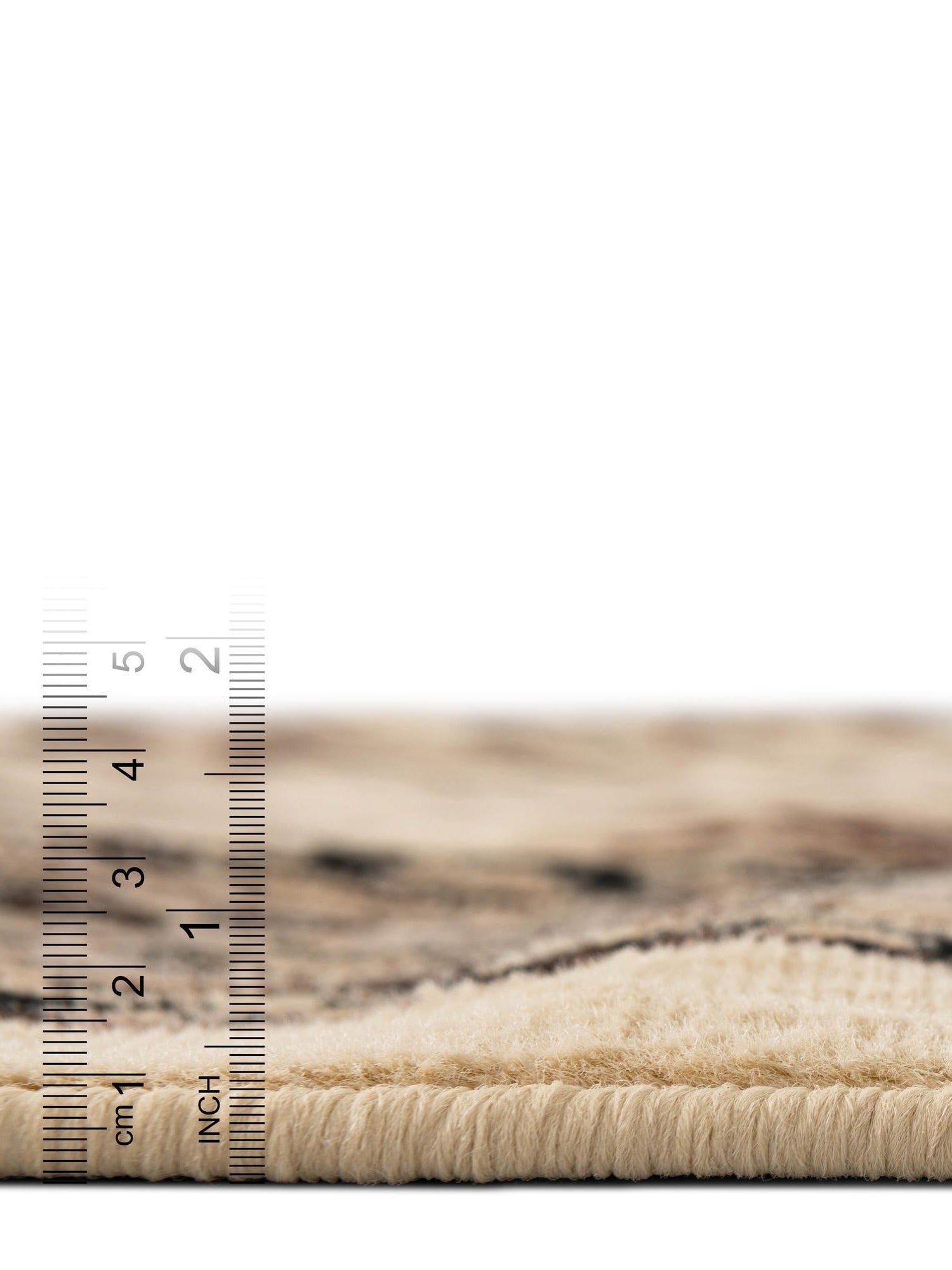 Ivory 2' x 3' 1 Sialk Hill Rectangle Area Rug