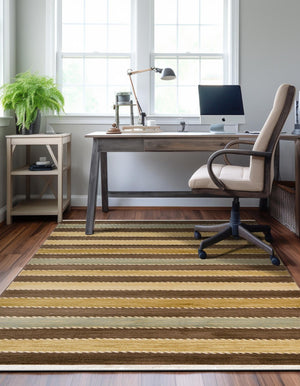 Brown 10' 6 x 16' 5 Fars Rectangle Area Rug 100% Polypropylene Unique Traditional Carpet for Classical Living, Dining Room & Office Spaces for Sale at Rug Engine