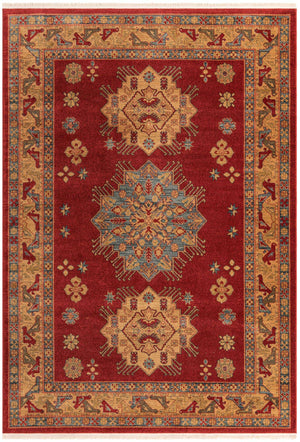 Red 7' 1 x 10' Sahand Rectangle Rug