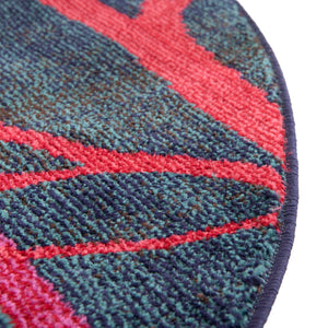 Blue 6' 1 x 6' 1 Estrella Round Rug
