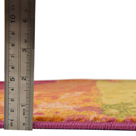 Multicolor 10' 6 x 16' 5 Estrella Rectangle Area Rug 100% Polypropylene Non-Shedding Stain Resistant Carpet Colorful Modern Abstract Design Easy Clean for Home Decor for Sale at Rug Engine