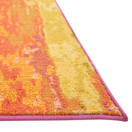 Multicolor 10' 6 x 16' 5 Estrella Rectangle Area Rug 100% Polypropylene Non-Shedding Stain Resistant Carpet Colorful Modern Abstract Design Easy Clean for Home Decor for Sale at Rug Engine